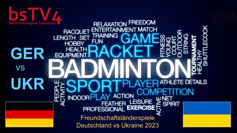 BadmintonsportTV-BildGERvsUKR 2023 sozial media